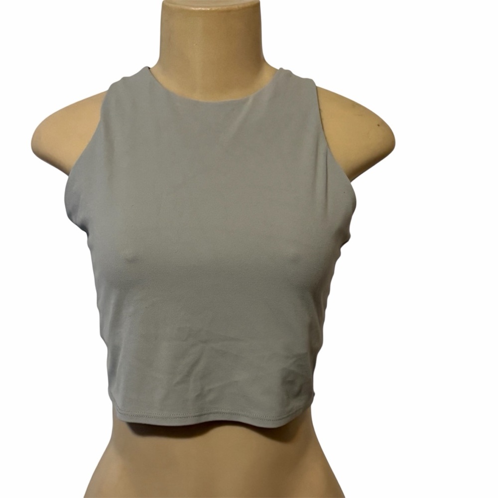 Athleta crop top sports bra S